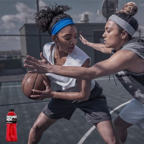 Powerade Fruit Punch, Electrolyte Enhanced Sports Drink, 20 Fl Oz Bottles, 8 Pack