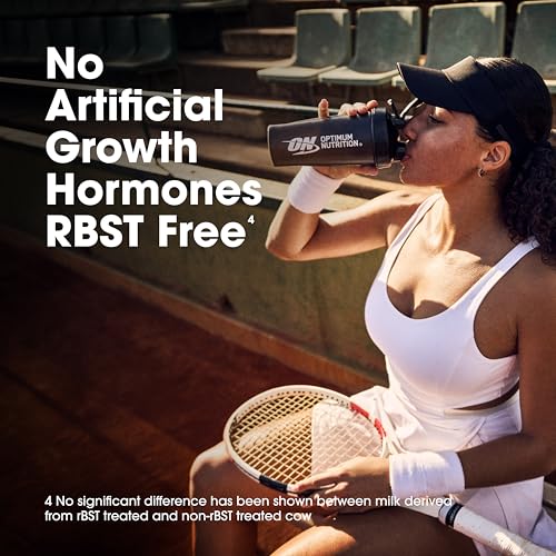 Optimum Nutrition Gold Standard 100% Whey Protein Powder, Vanilla Ice Cream, 1 Pound (Pack of 1)