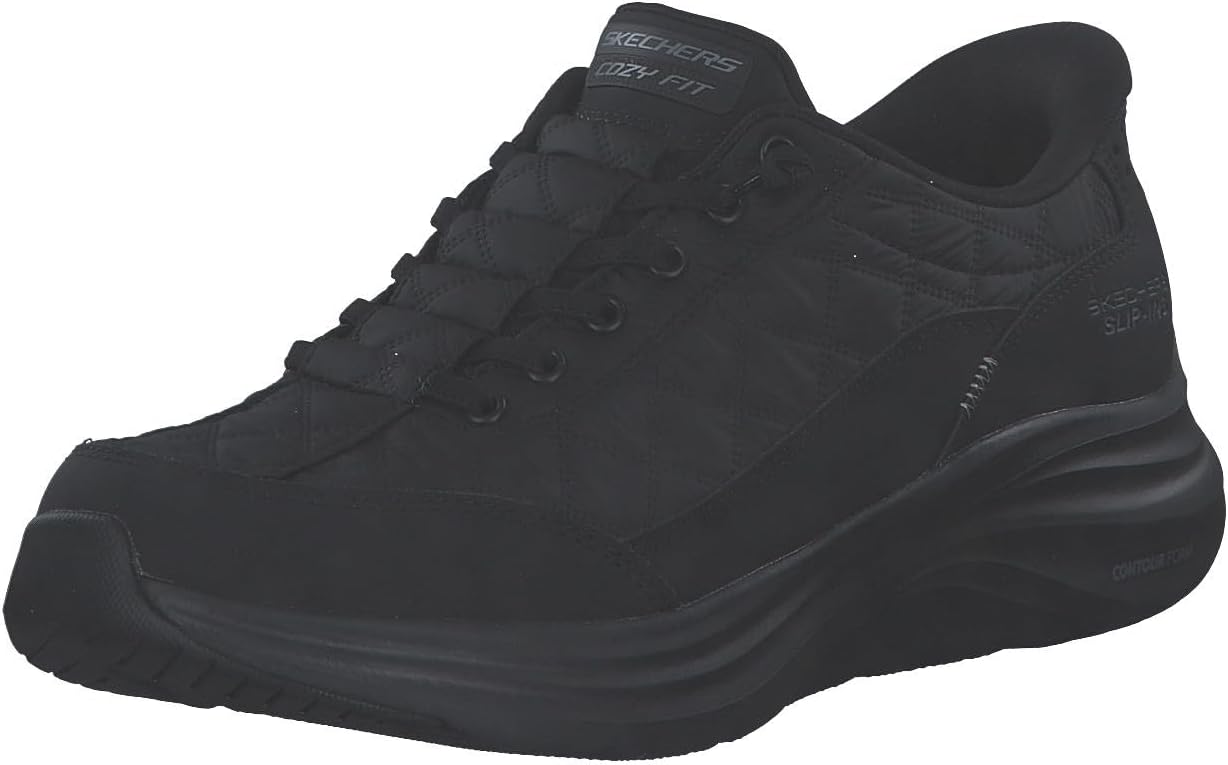 Skechers Mens Contour Foam Cozy Fit Hands Free Slip-in - $10 off check out code sket10