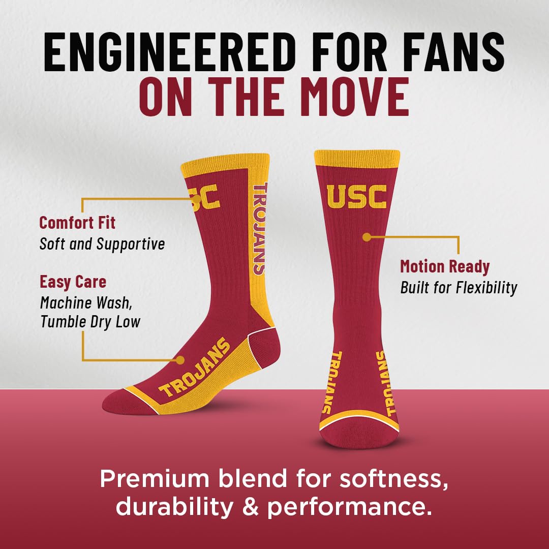 For Bare Feet - NCAA Cruisin No Show Ankle Socks