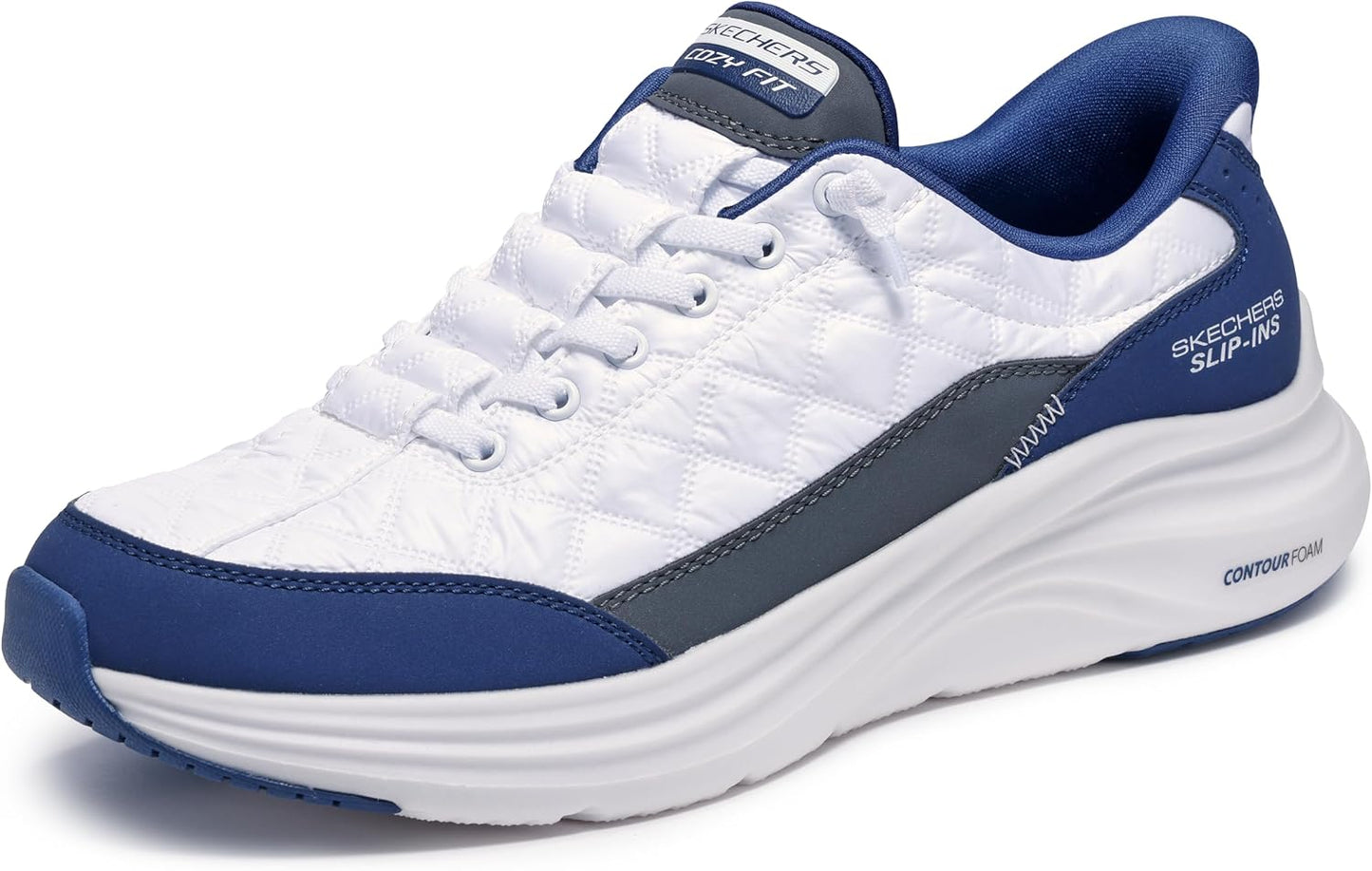 Skechers Mens Contour Foam Cozy Fit Hands Free Slip-in - $10 off check out code sket10