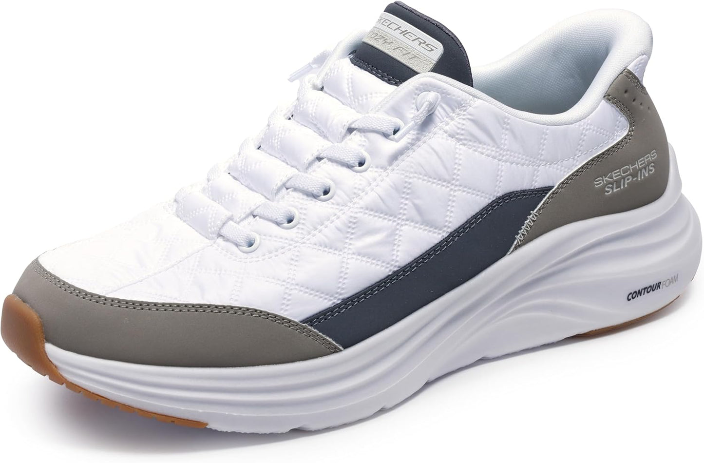 Skechers Mens Contour Foam Cozy Fit Hands Free Slip-in - $10 off check out code sket10