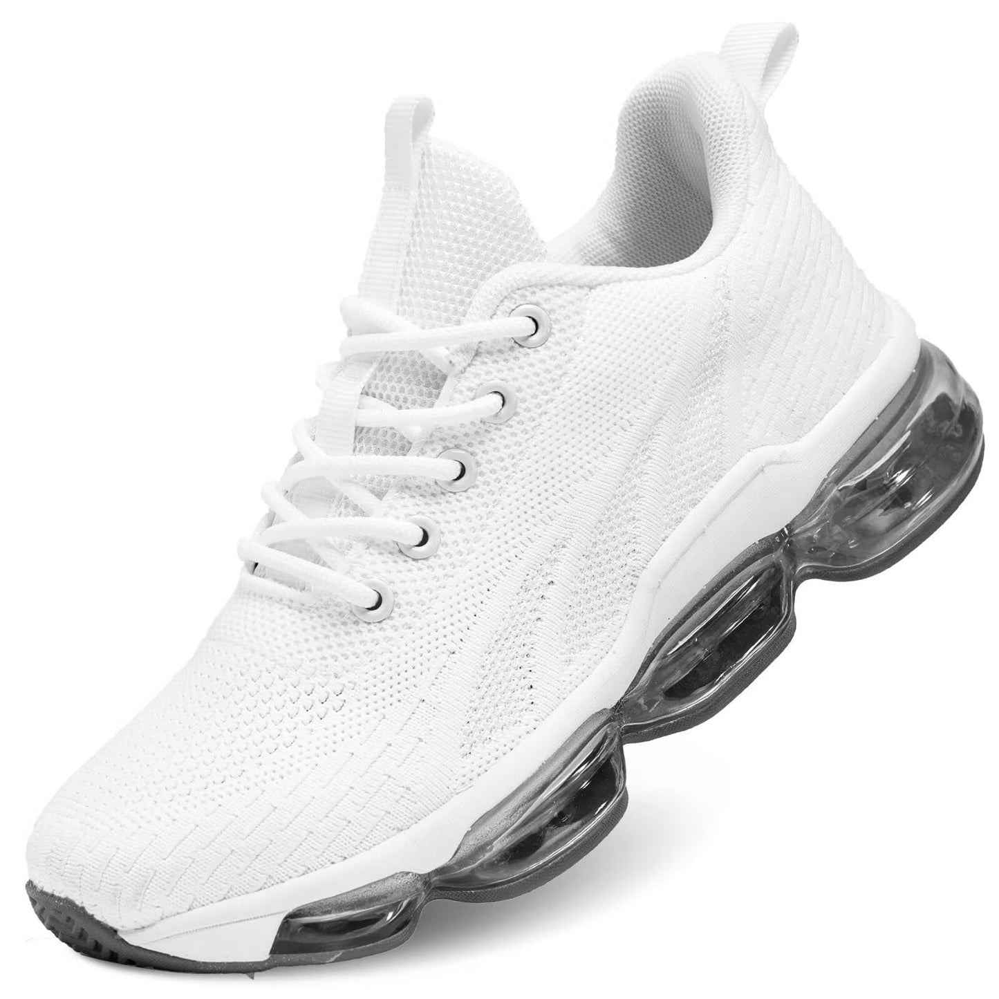 Womens Walking Running Shoes Air Cushion Breathable Fashion Tennis Sneakers Mesh Workout Casual Athletic Sports Gym