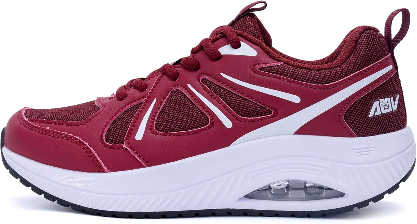 AOV Women Arch Support Walking Shoes Orthotic Sneakers for Plantar Fasciitis Foot and Heel Pain Relief Tennis Shoes