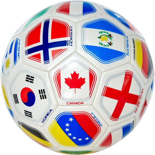 World Cup World Flags Official Size 5 Soccer Ball