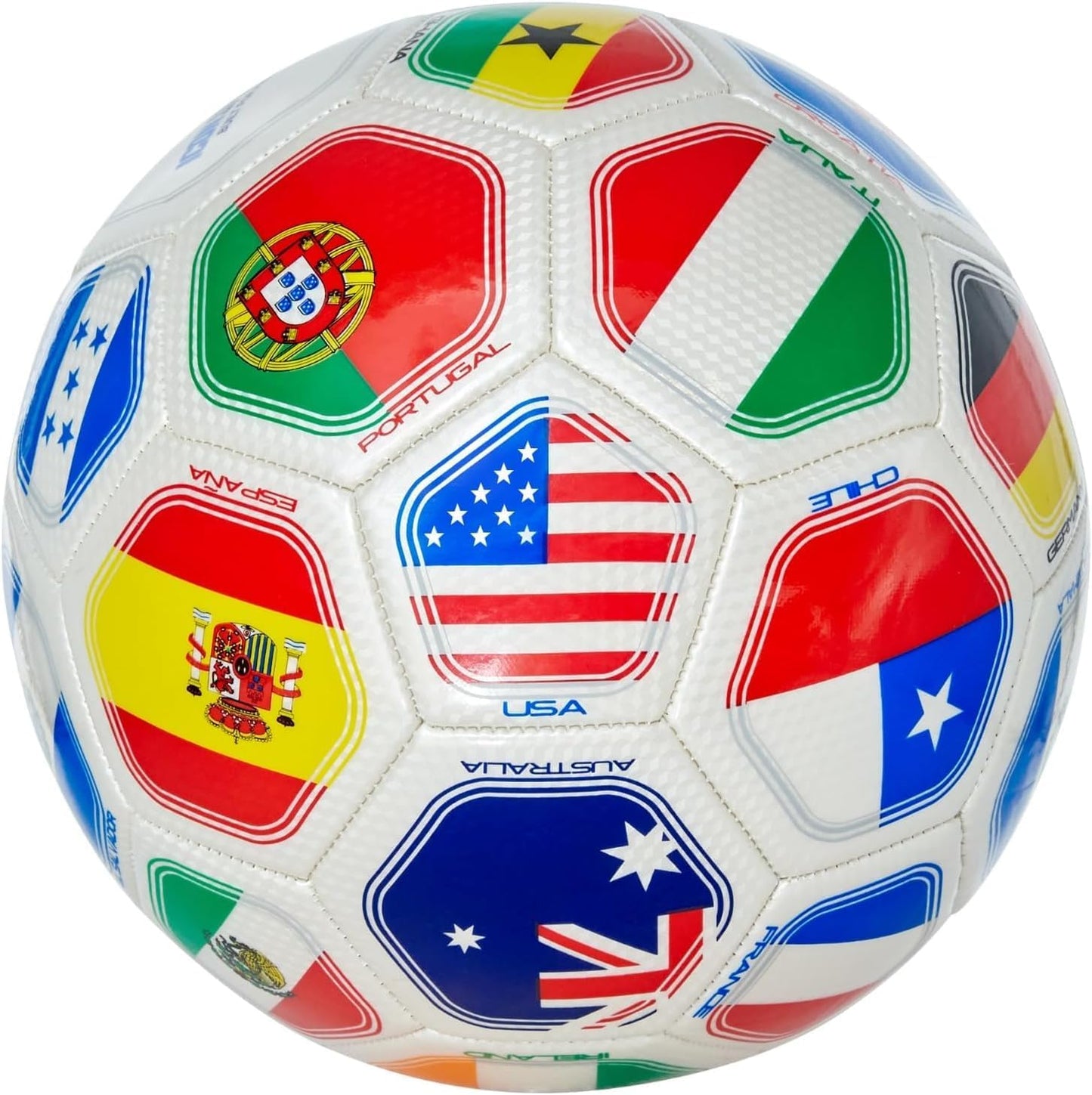 World Cup World Flags Official Size 5 Soccer Ball