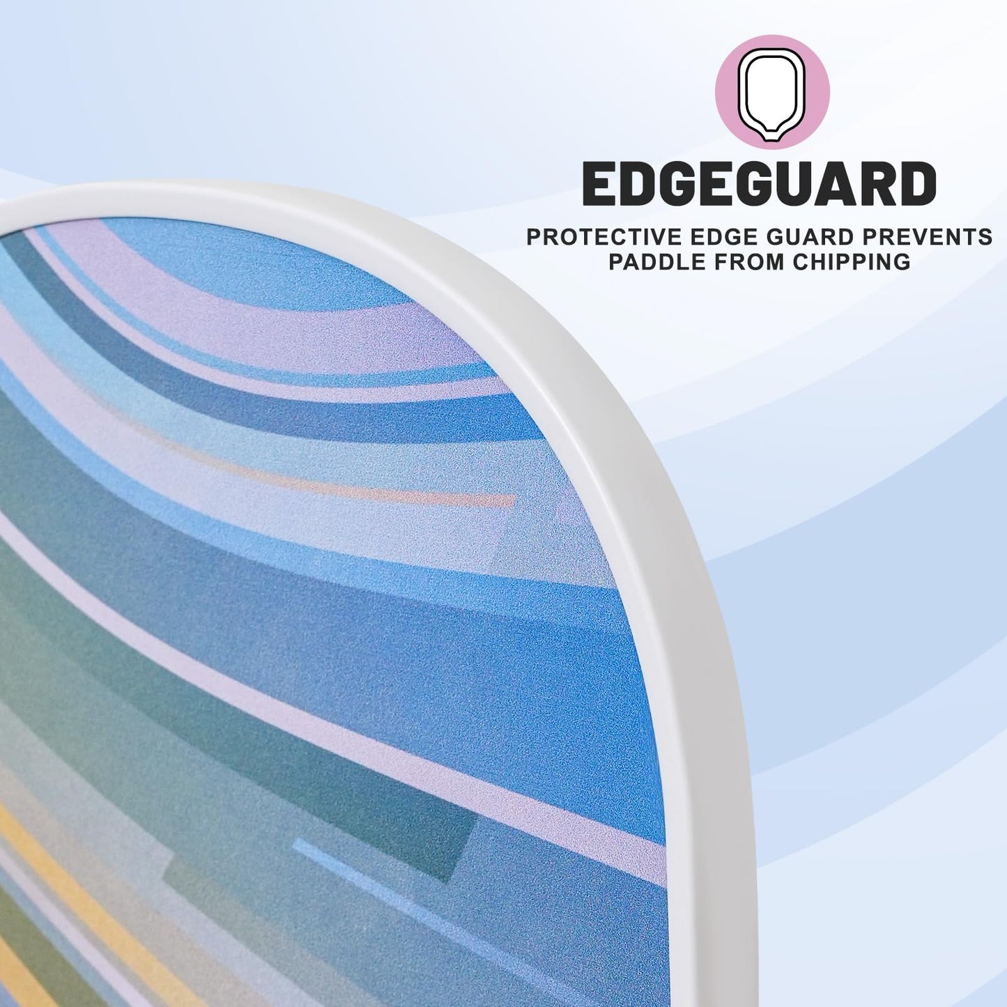 DULCE DOM Pickleball Paddles Set of 2/4 - USAPA Approved, Fiberglass/Carbon Fiber Pickleball Racket with 4 Indoor Outdoor Pickleball Balls and Pickleball Bag, Ideal Pickleball Training Equipment