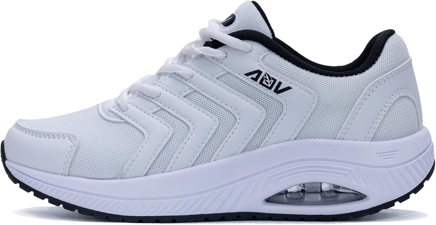 AOV Women Arch Support Walking Shoes Orthotic Sneakers for Plantar Fasciitis Foot and Heel Pain Relief Tennis Shoes