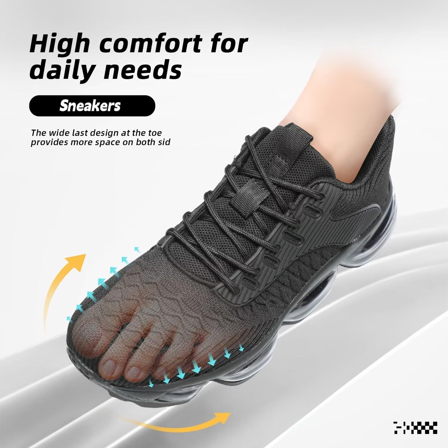 Womens Walking Running Shoes Air Cushion Breathable Fashion Tennis Sneakers Mesh Workout Casual Athletic Sports Gym