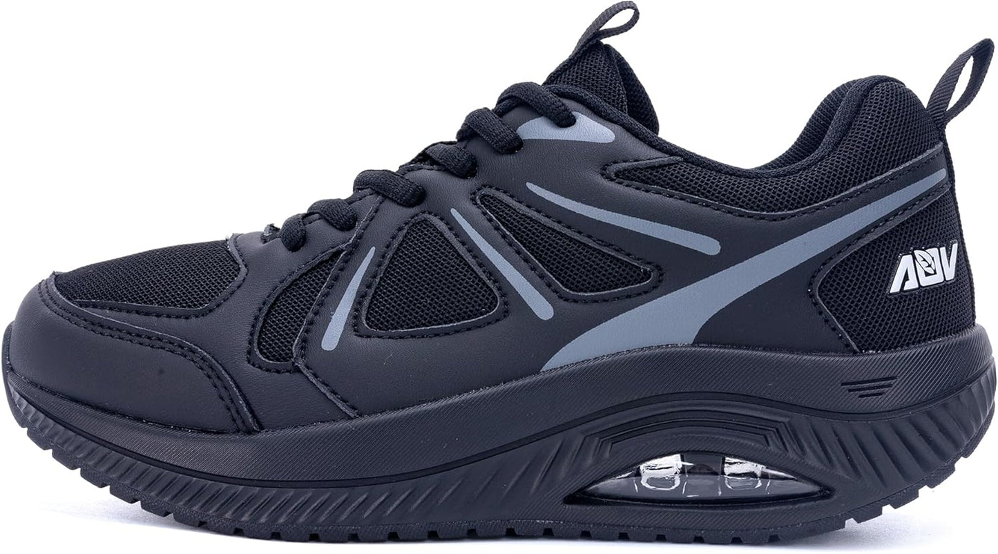 AOV Women Arch Support Walking Shoes Orthotic Sneakers for Plantar Fasciitis Foot and Heel Pain Relief Tennis Shoes