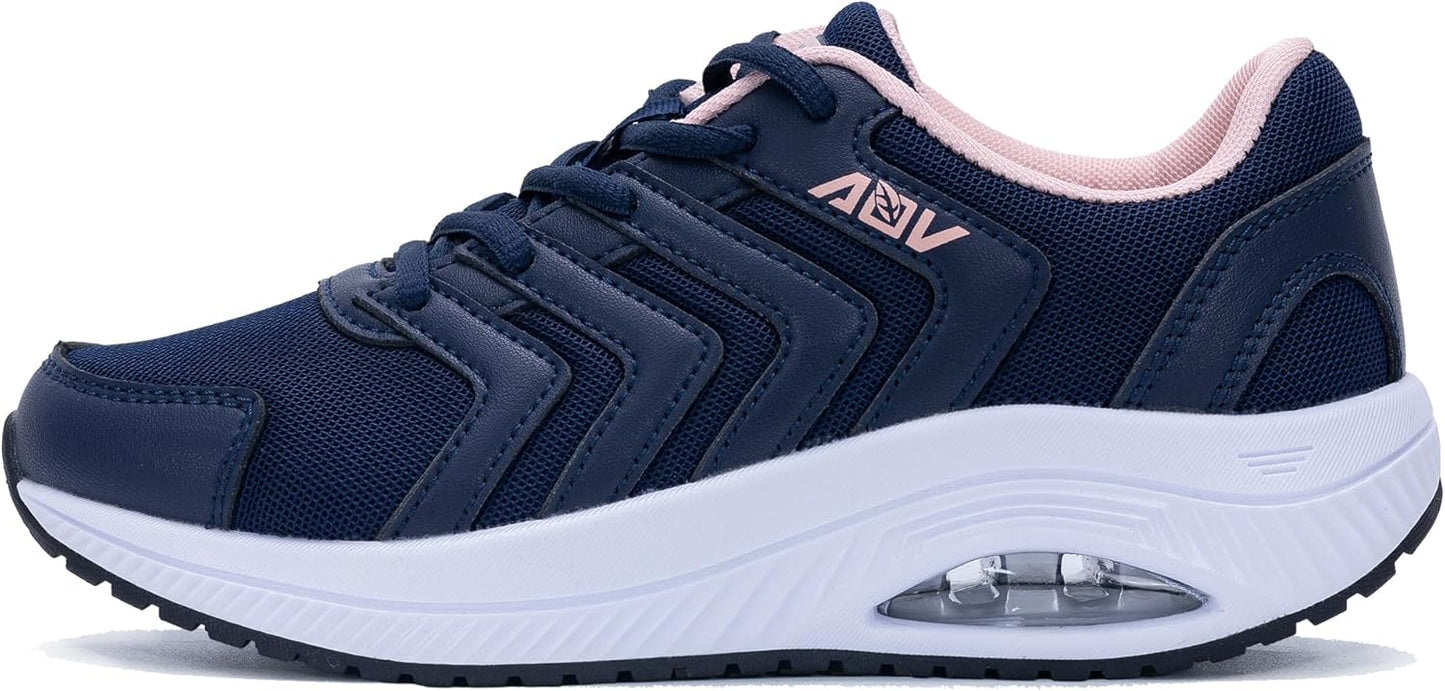 AOV Women Arch Support Walking Shoes Orthotic Sneakers for Plantar Fasciitis Foot and Heel Pain Relief Tennis Shoes