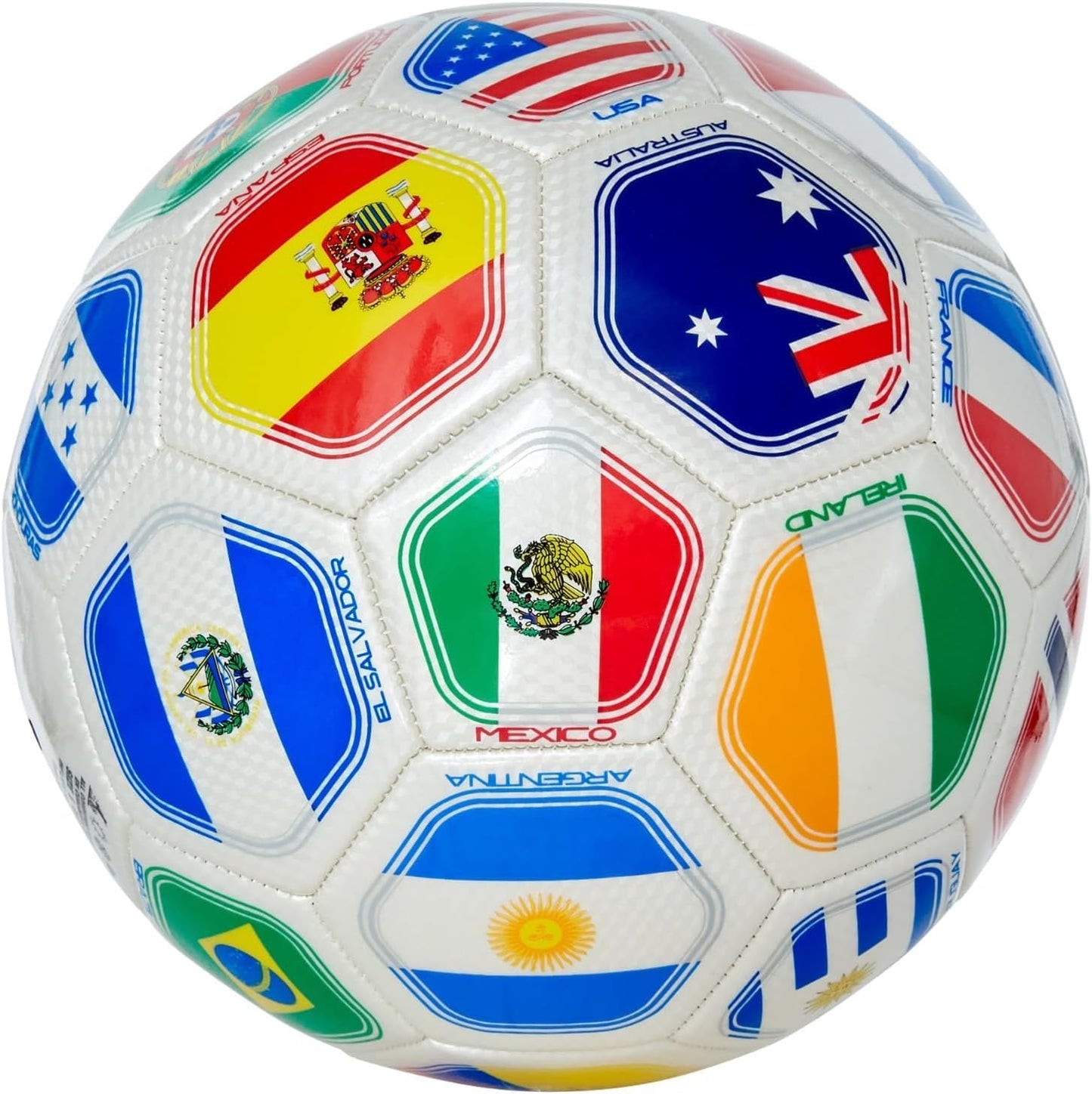 World Cup World Flags Official Size 5 Soccer Ball