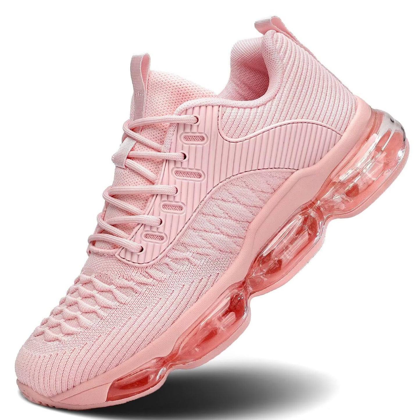 Womens Walking Running Shoes Air Cushion Breathable Fashion Tennis Sneakers Mesh Workout Casual Athletic Sports Gym