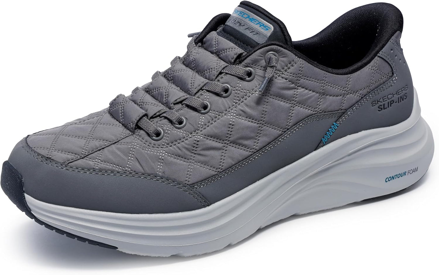 Skechers Mens Contour Foam Cozy Fit Hands Free Slip-in - $10 off check out code sket10
