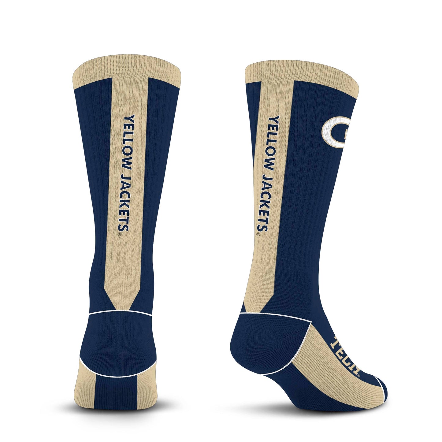 For Bare Feet - NCAA Cruisin No Show Ankle Socks