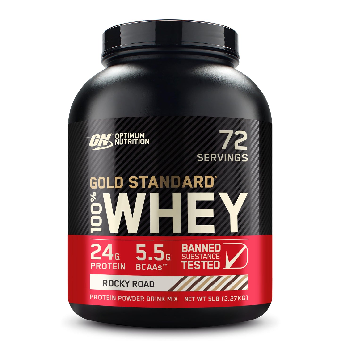 Optimum Nutrition Gold Standard 100% Whey Protein Powder, Vanilla Ice Cream, 1 Pound (Pack of 1)