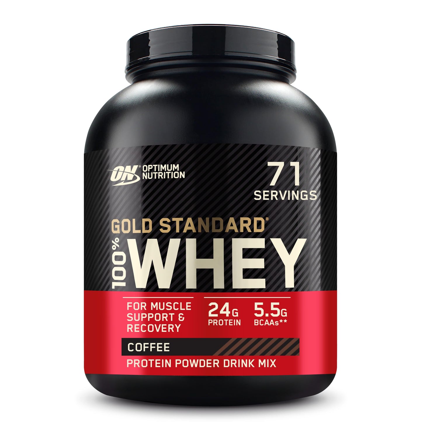 Optimum Nutrition Gold Standard 100% Whey Protein Powder, Vanilla Ice Cream, 1 Pound (Pack of 1)