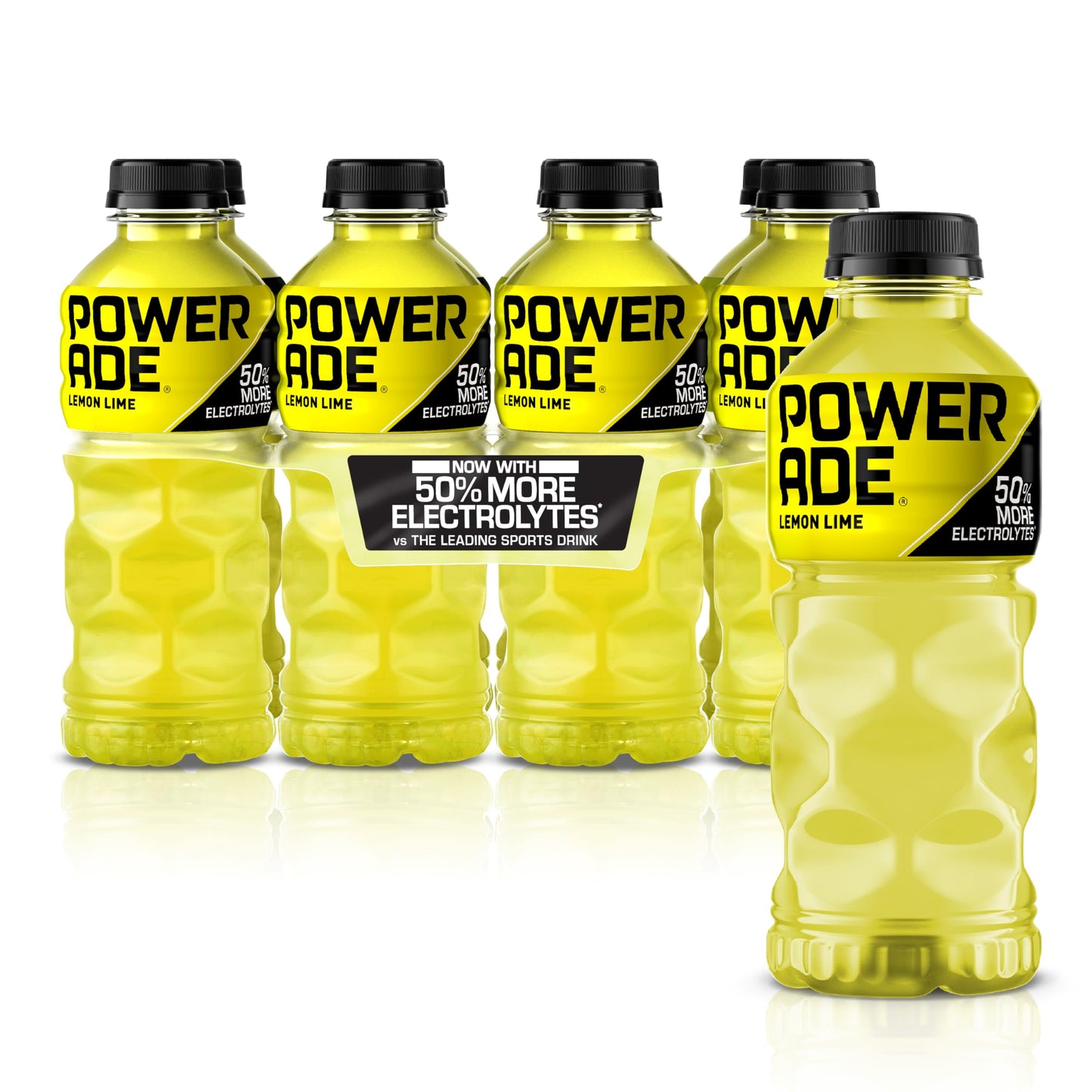 Powerade Fruit Punch, Electrolyte Enhanced Sports Drink, 20 Fl Oz Bottles, 8 Pack