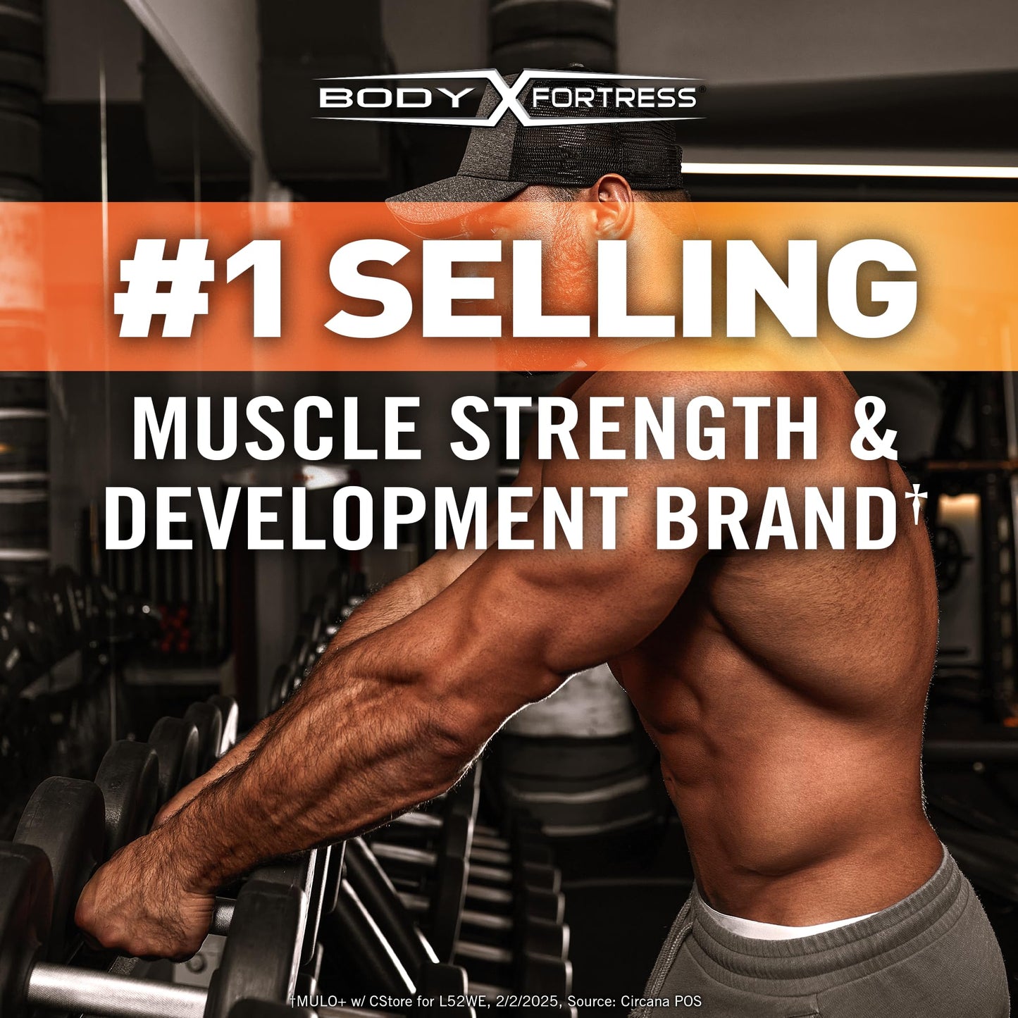 Body Fortress 100% Whey, Premium Protein Powder, Chocolate, 1.78lbs