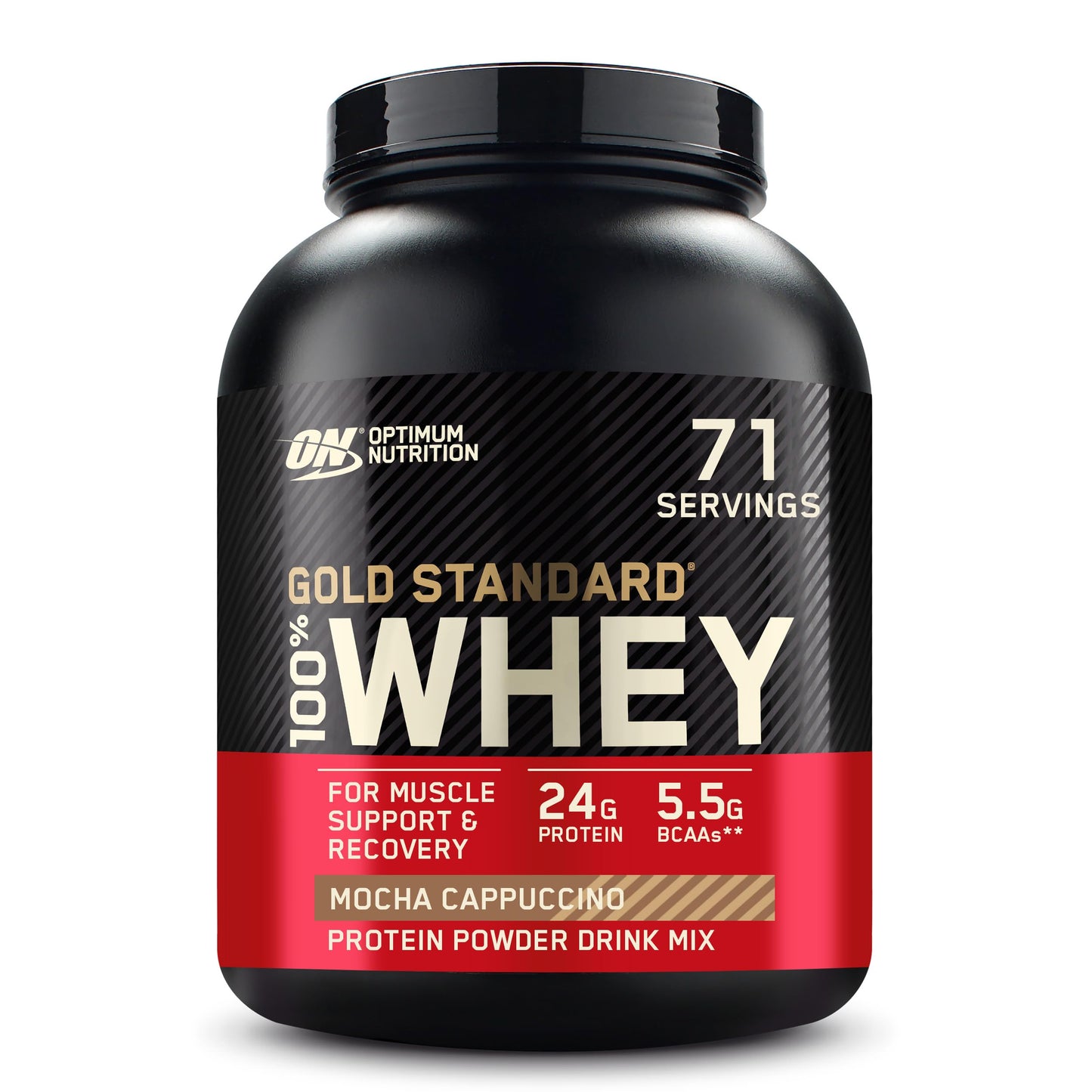 Optimum Nutrition Gold Standard 100% Whey Protein Powder, Vanilla Ice Cream, 1 Pound (Pack of 1)