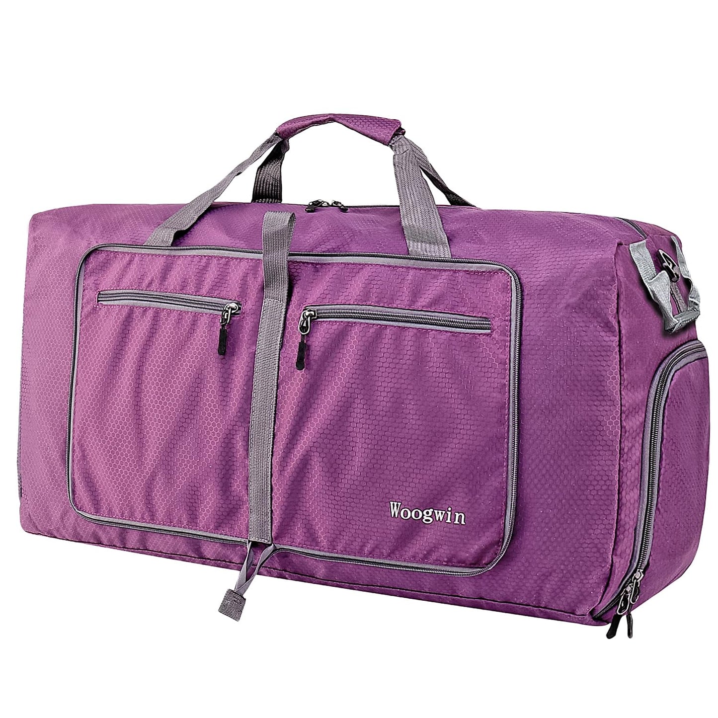 Woogwin Travel Duffel Bag Large Foldable Waterproof Overnight Bag for Beach Swim Bags Pool Sports Gym