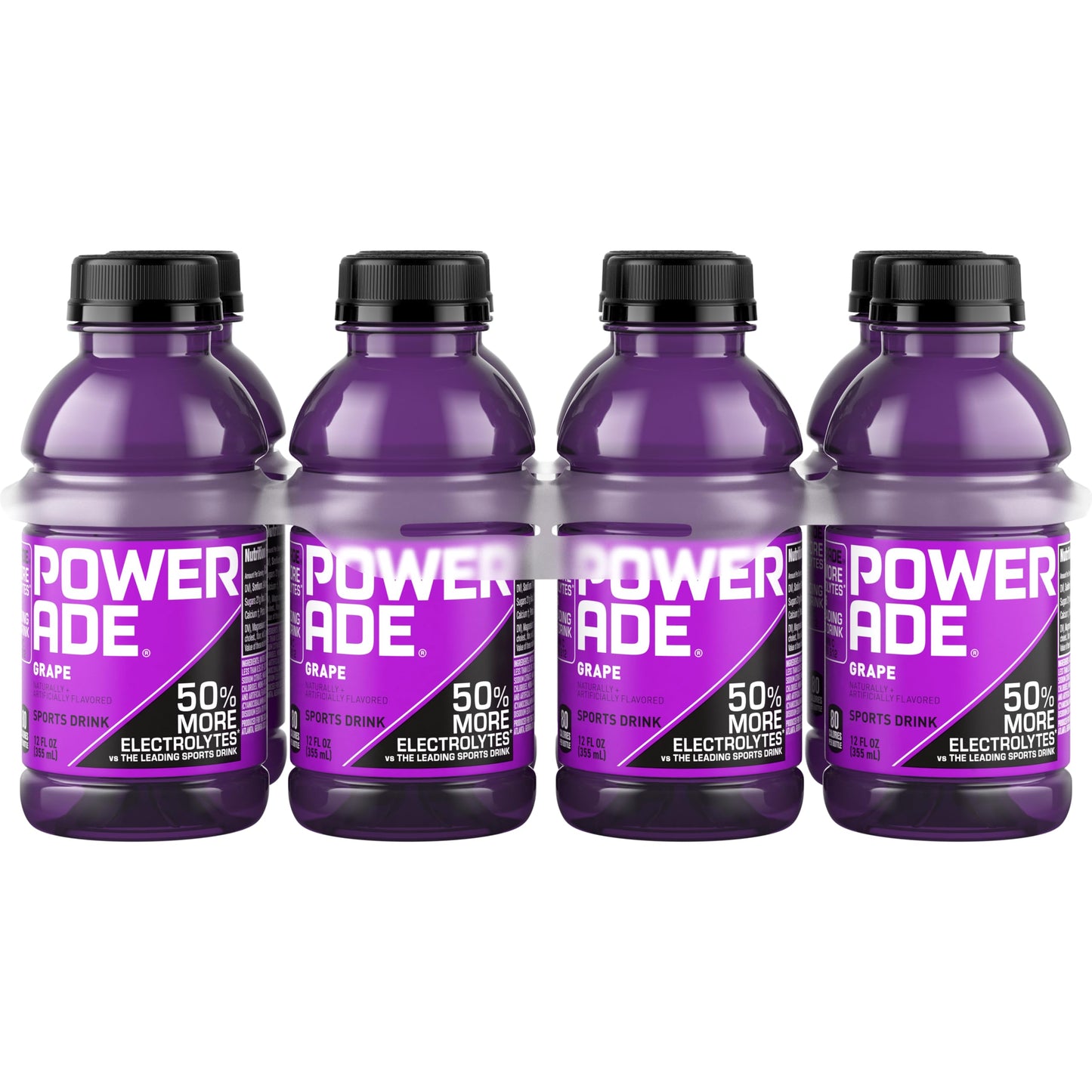 Powerade Fruit Punch, Electrolyte Enhanced Sports Drink, 20 Fl Oz Bottles, 8 Pack