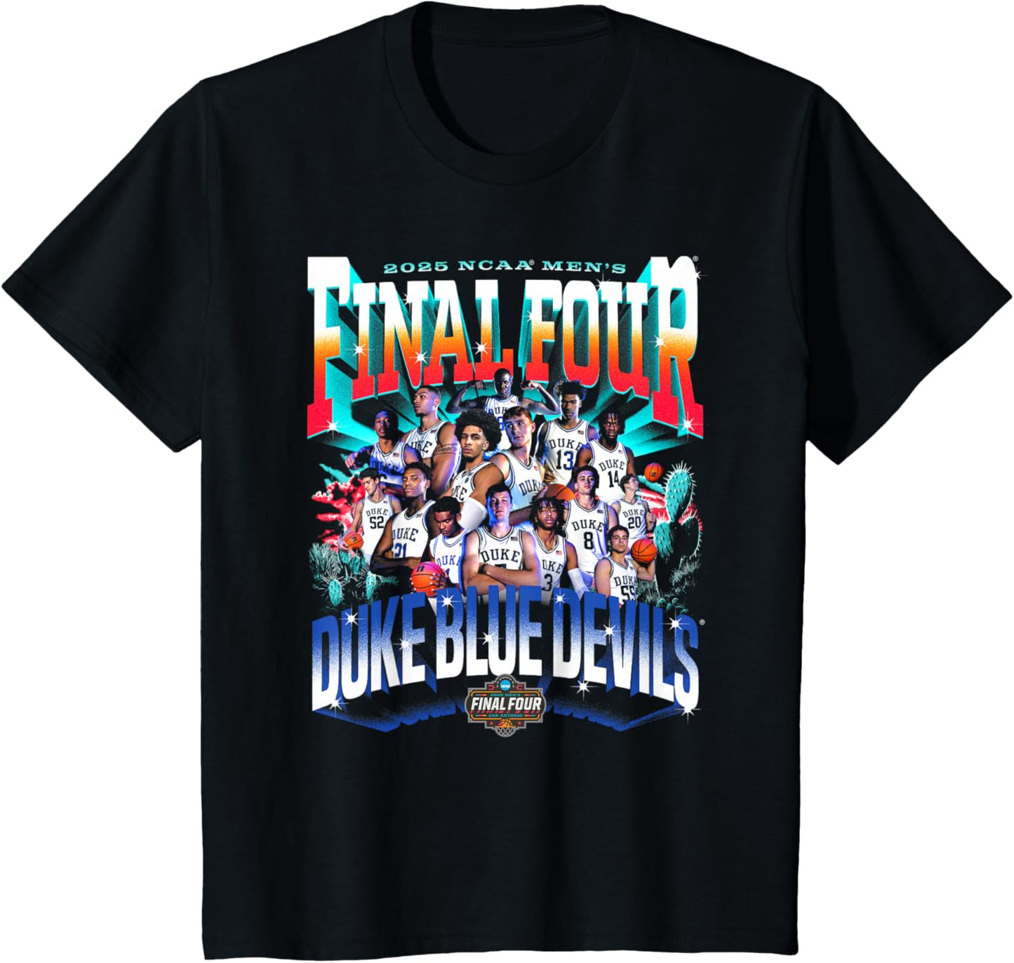 Duke Final Four 2025 Men’s Basketball Nil T-Shirt