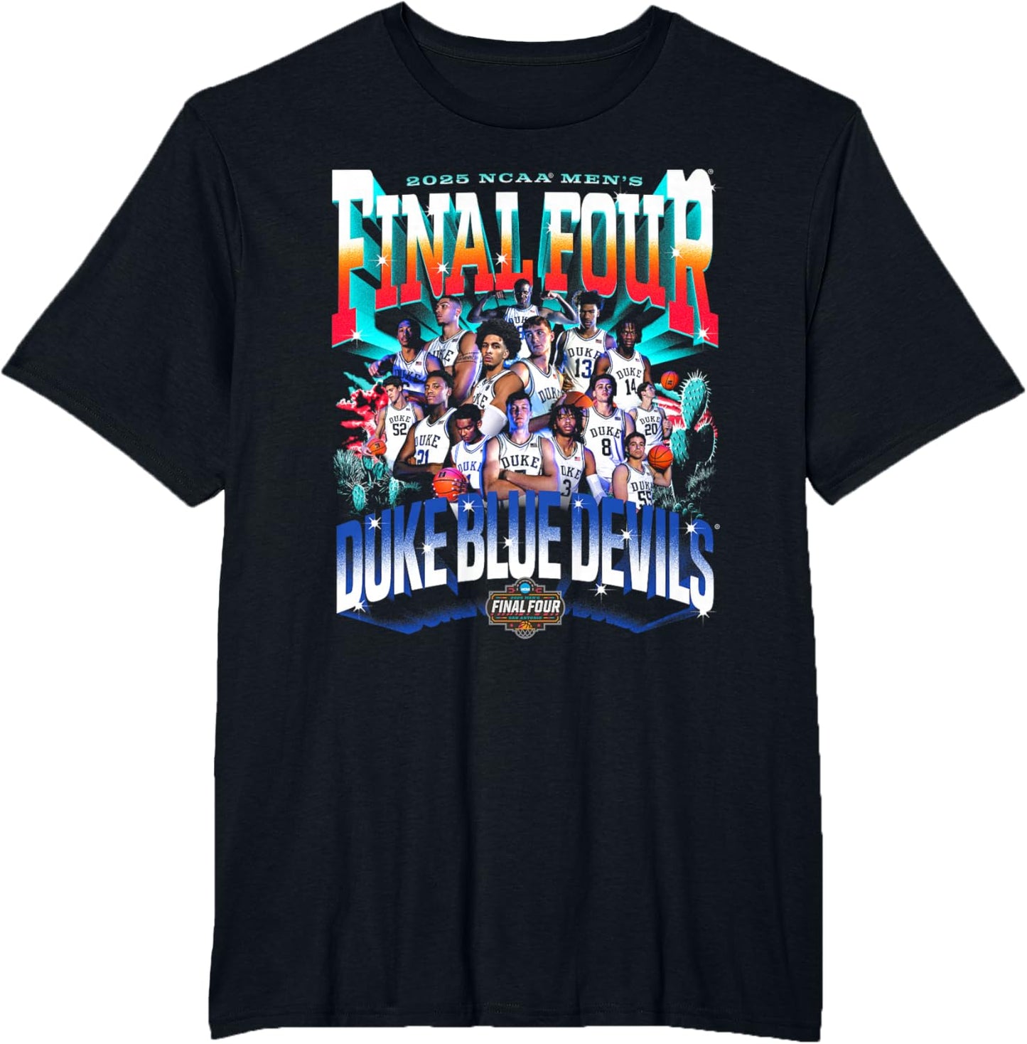 Duke Final Four 2025 Men’s Basketball Nil T-Shirt