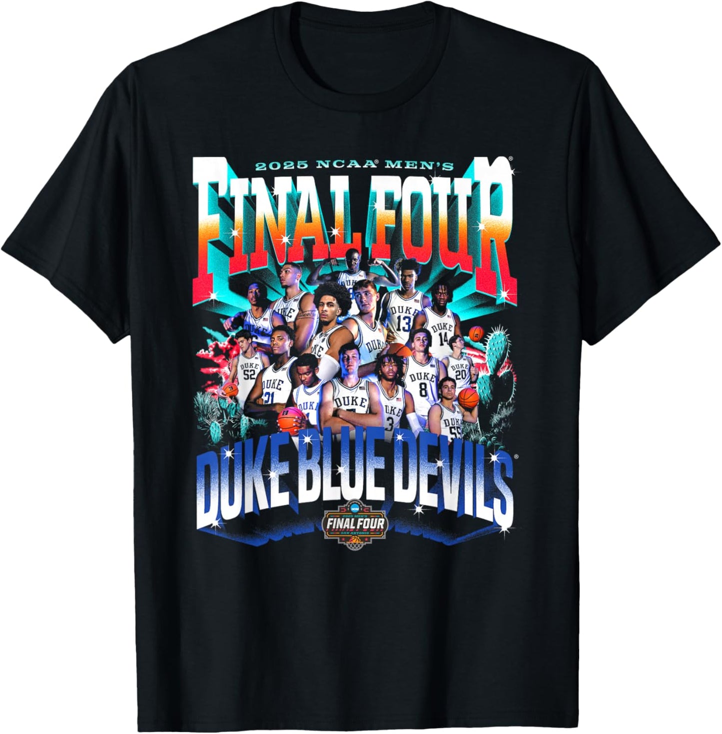 Duke Final Four 2025 Men’s Basketball Nil T-Shirt