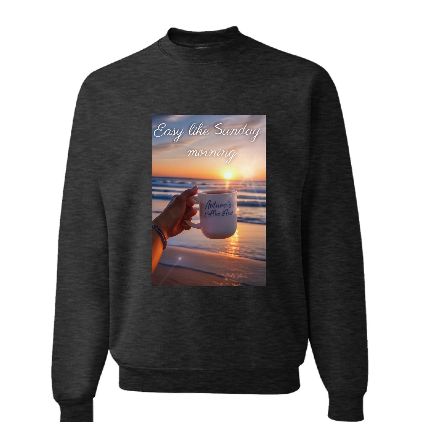 BLACK HEATHER - FRONT